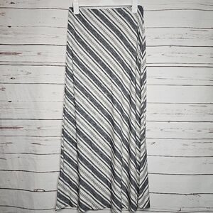 Max Studio Striped Maxi Skirt